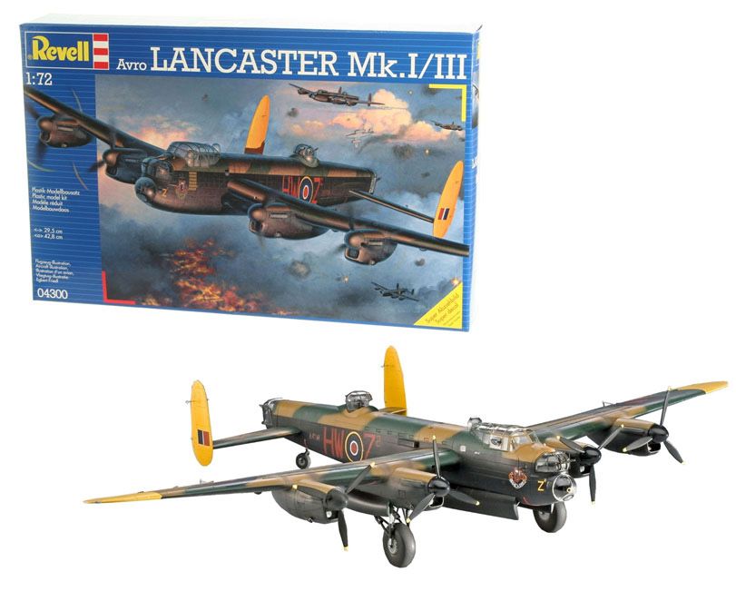 Model do sklejania SAMOLOT Revell 04300 AVRO LANCASTER MK.I/III