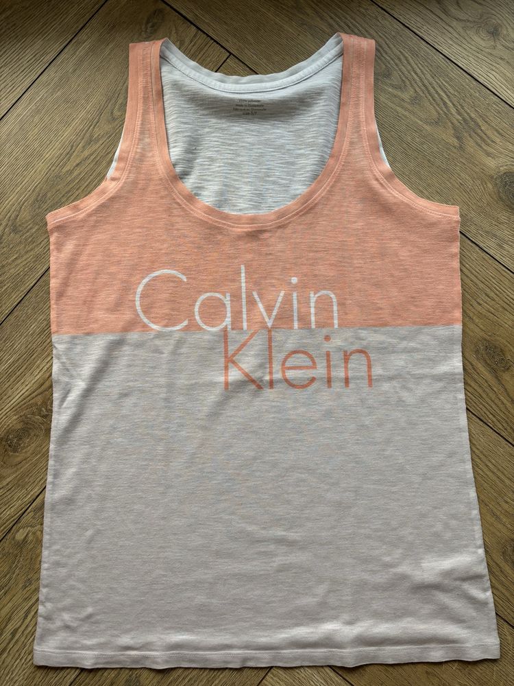 Koszulka na ramiączkach Calvin Klein na lato