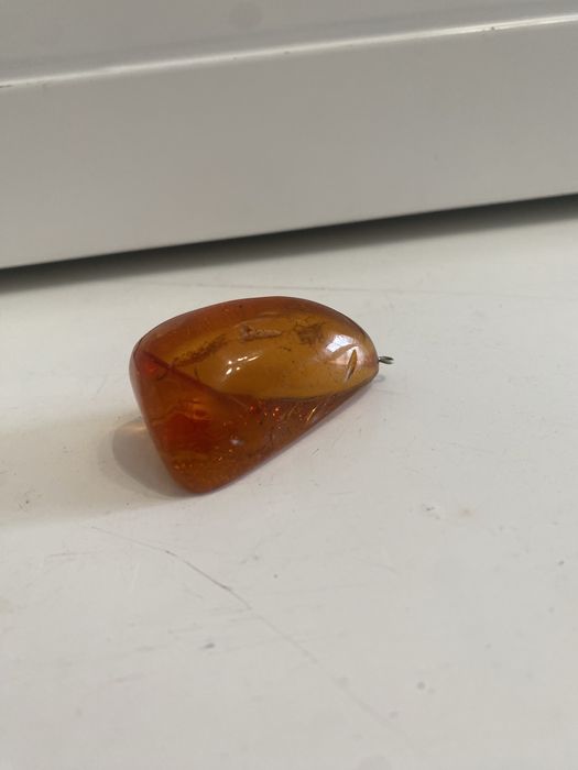Янтарь . Янтарный большой кулон