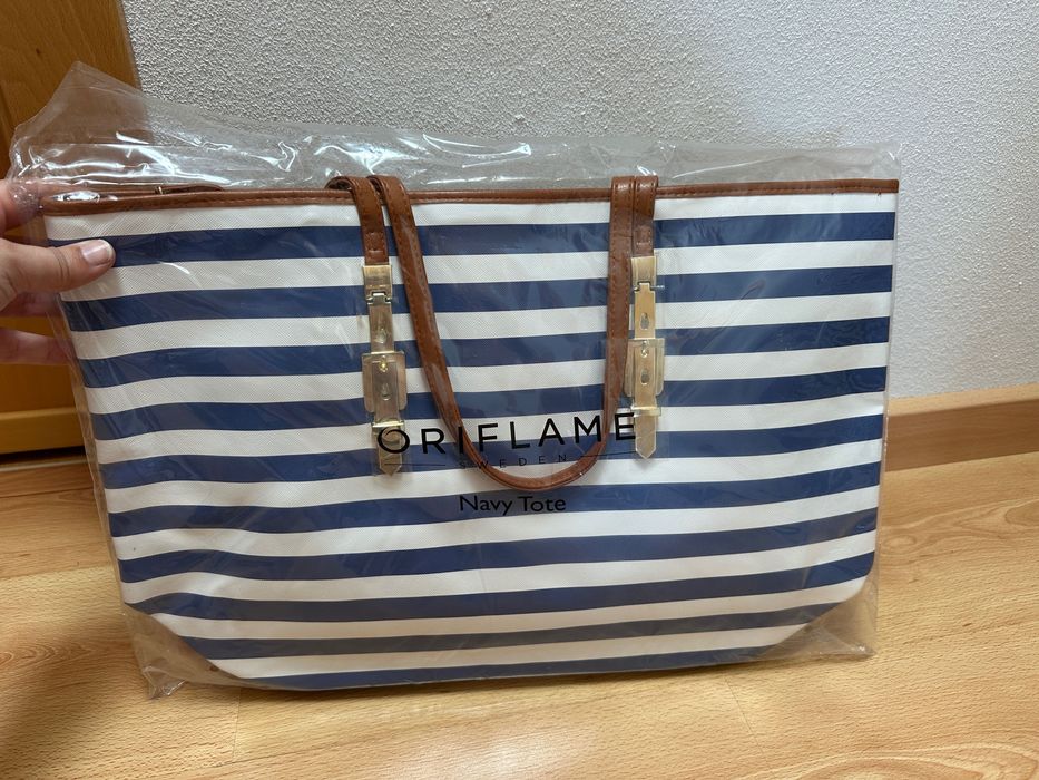 Saco / Mala Grande Navy Oriflame Novo