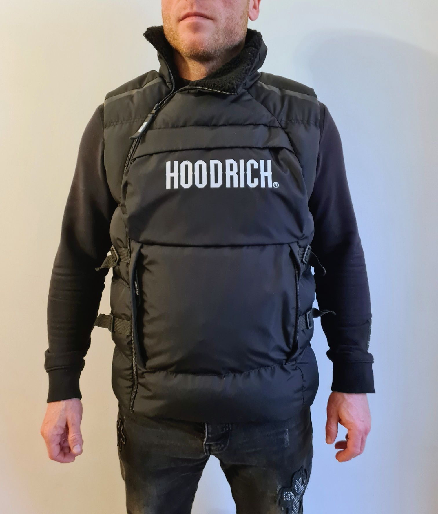 NOWA Markowa Kamizelka męska Bezrękawnik Hoodrich