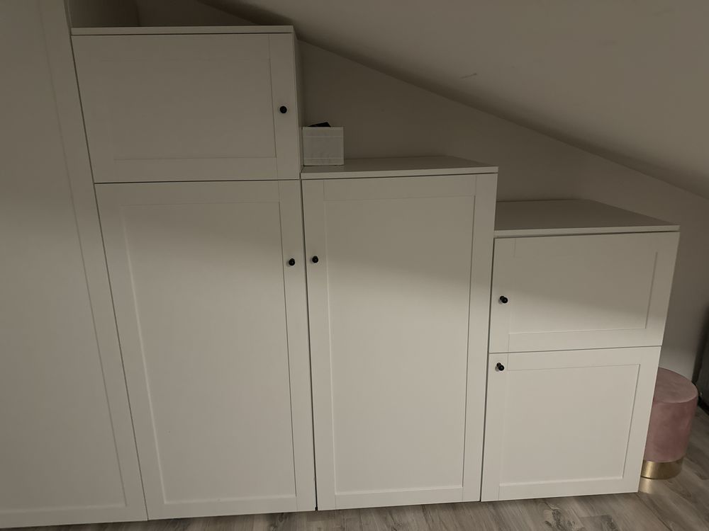 Ikea zestaw bialych szaf - komplet Pax kompatybilne