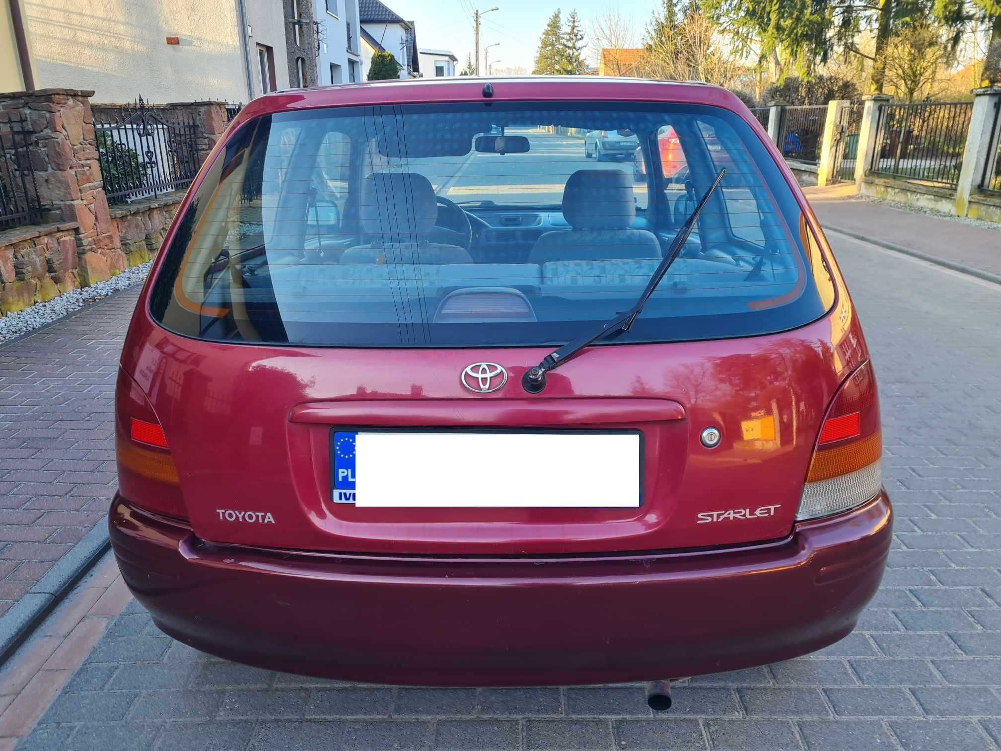 Toyota starlet benzyna automat zarejestrowany