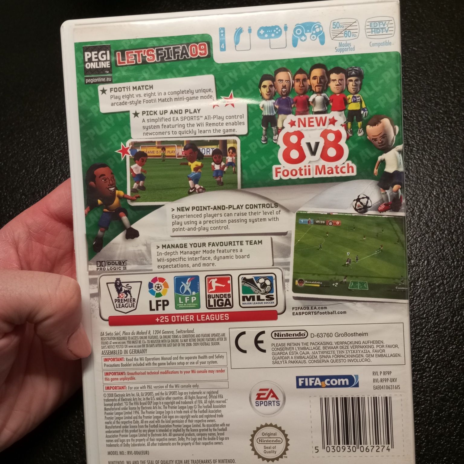 Sprzedam grę Fifa 09 na Nintendo Wii