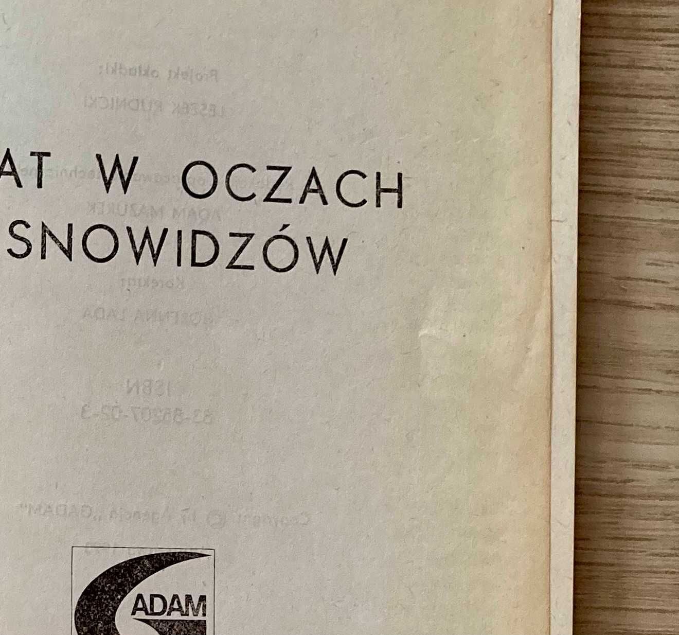 Stefan Budzyński-Świat w oczach jasnowidzów