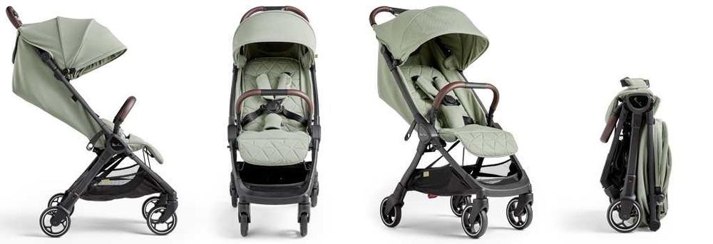 Silver Cross Clic 2.0 lekki wózek spacerowy do 22kg czarny