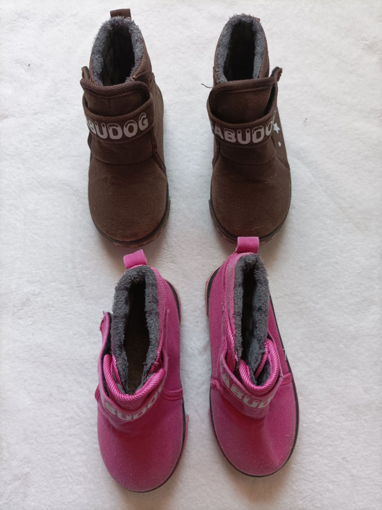 Buty buciki dla dziewczynki wiosenne jesienne 24 wkładka 14,5 cm