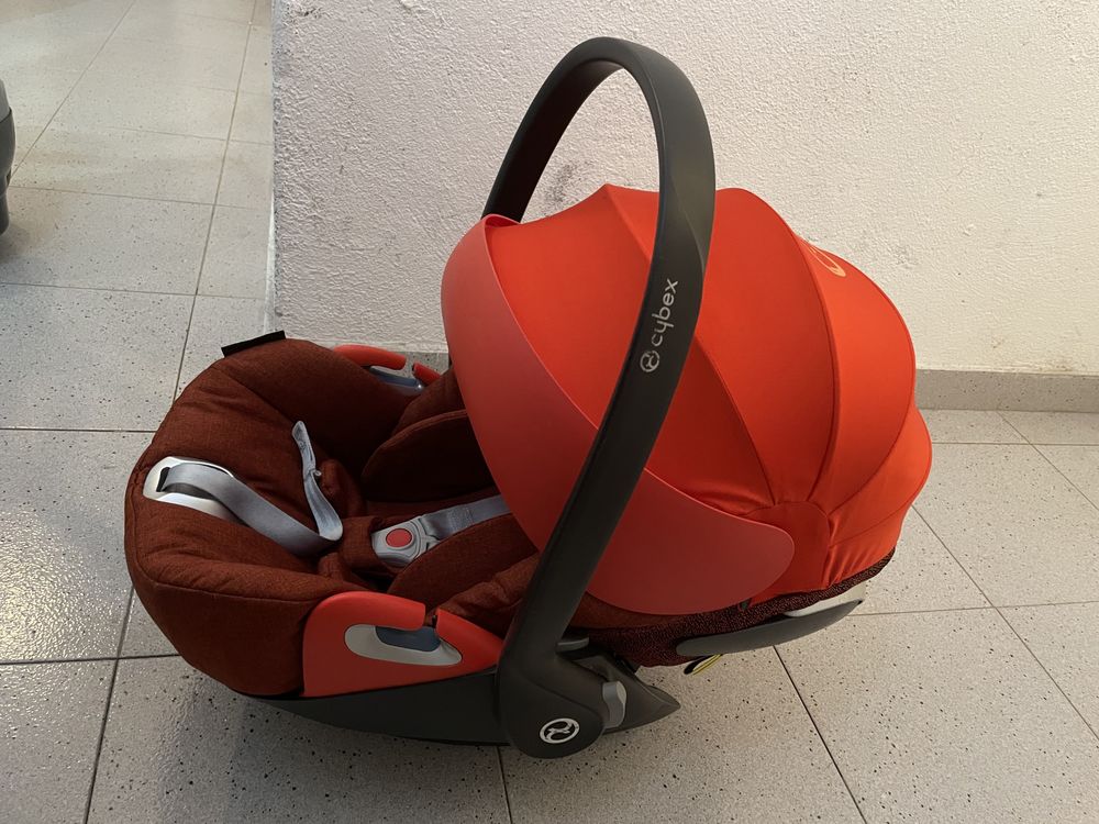 Ovinho Cybex Cloud Z - i size - cor de laranja