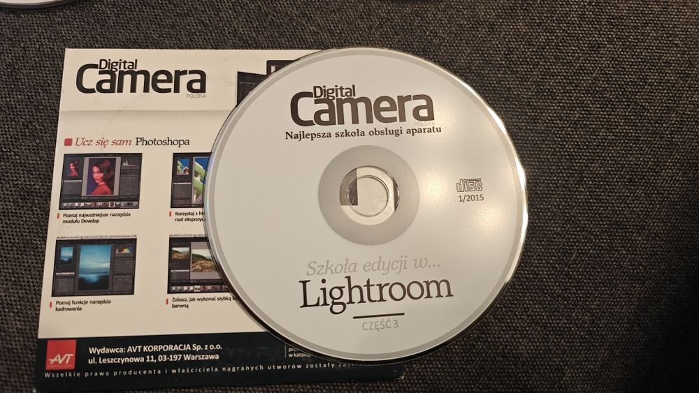 Płyty DVD i na komputer do edycji zdjęć