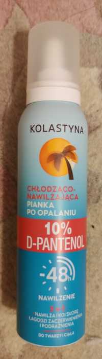 Kolastyna nowa pianka po opalaniu d-pantenol 10% 2w1