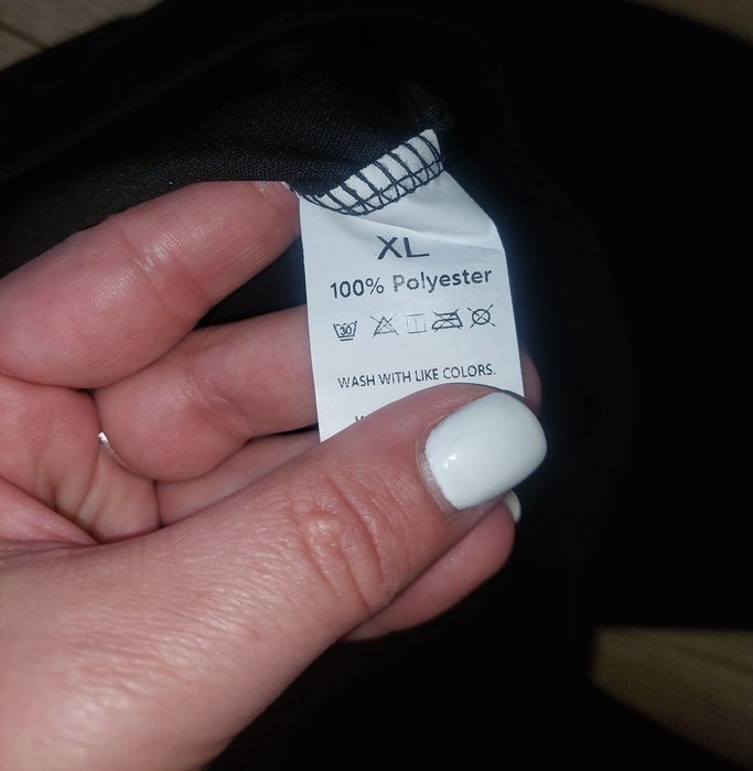 Spodnie r. XL czarne