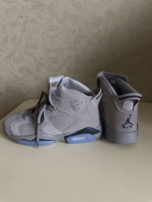 Кросівки Nike Air Jordan Retro 6 Gray Sky