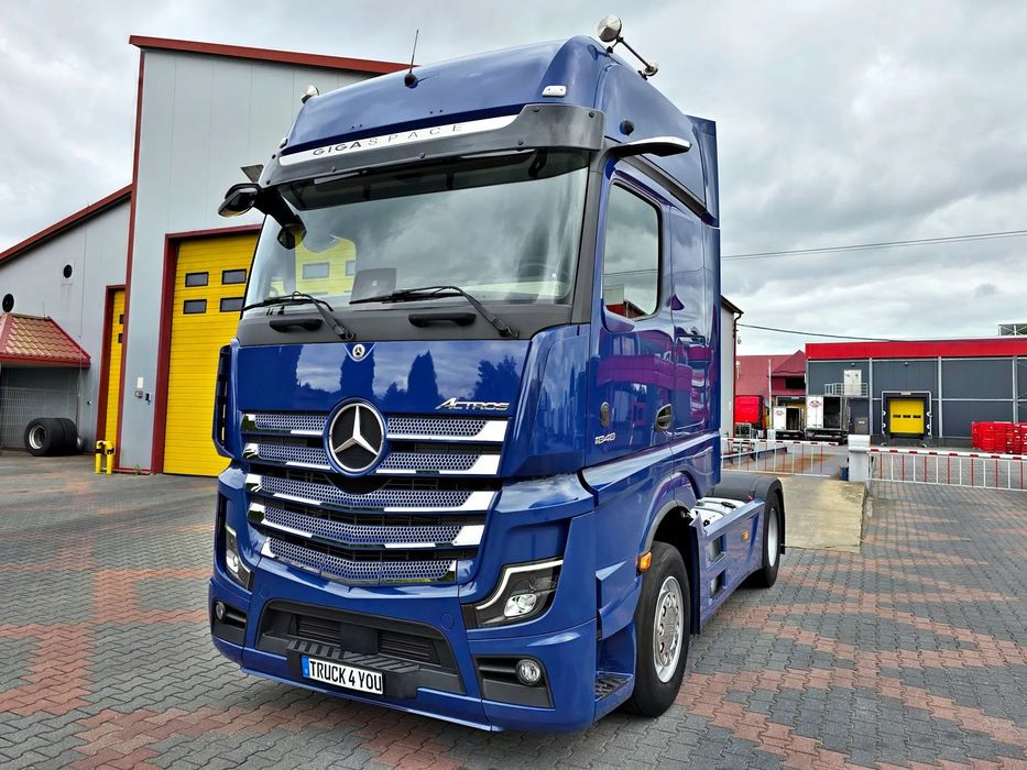 Mercedes-Benz ACTROS 1848 / Giga / LED / Aktywny tempomat / Solo Star / Klima postojowa