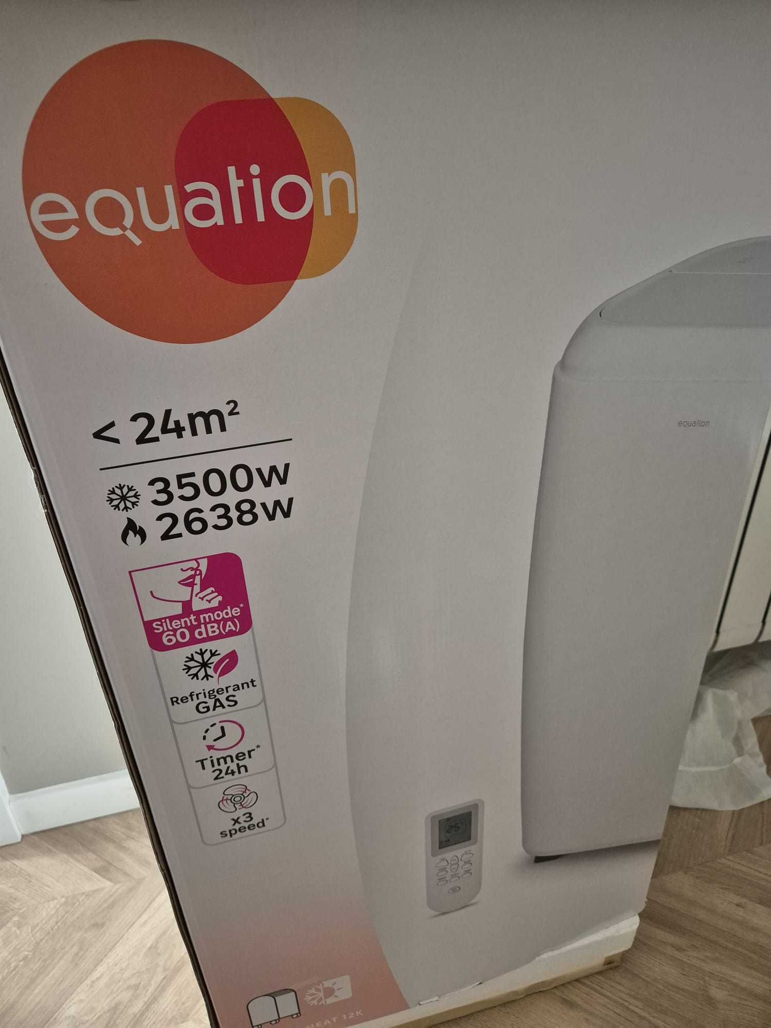 Ar condicionado portátil Equation 12K BTU Frio/Quente até 24m²