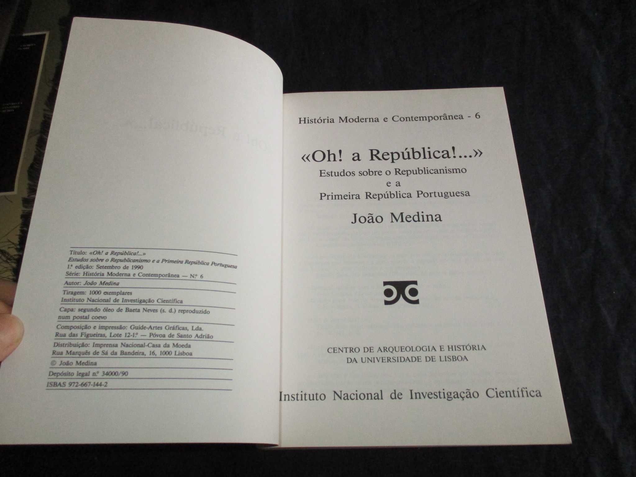 Livro A República! Estudos sobre o Republicanismo e Primeira República