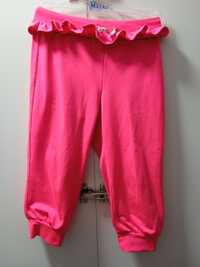 Spodnie lub rybaczki dziewczęce H&M 6-8 lat różowe