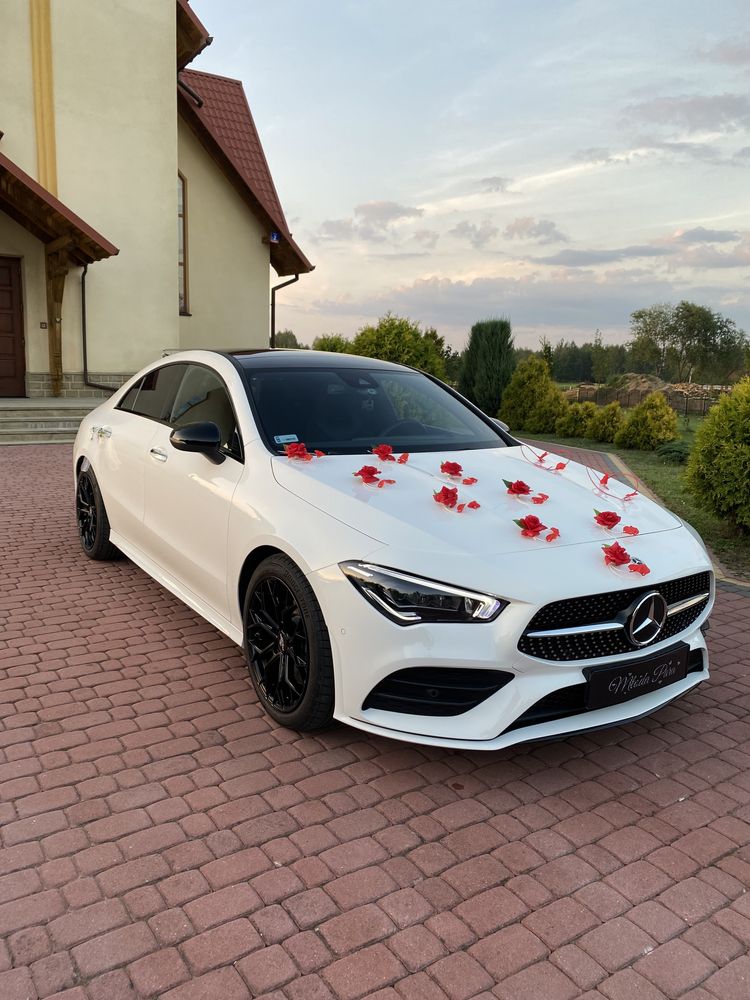 Samochód do ślubu Mercedes CLA 2022 (auto na ślub) WOLNE TERMINY 2023