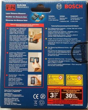 BOSCH DLE 40 / DLR130K Professional - дальномір - рулетка лазерна