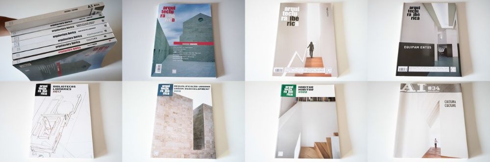 Publicações e revistas de Arquitectura - Arq./A, Arq. Ibérica, D'arco