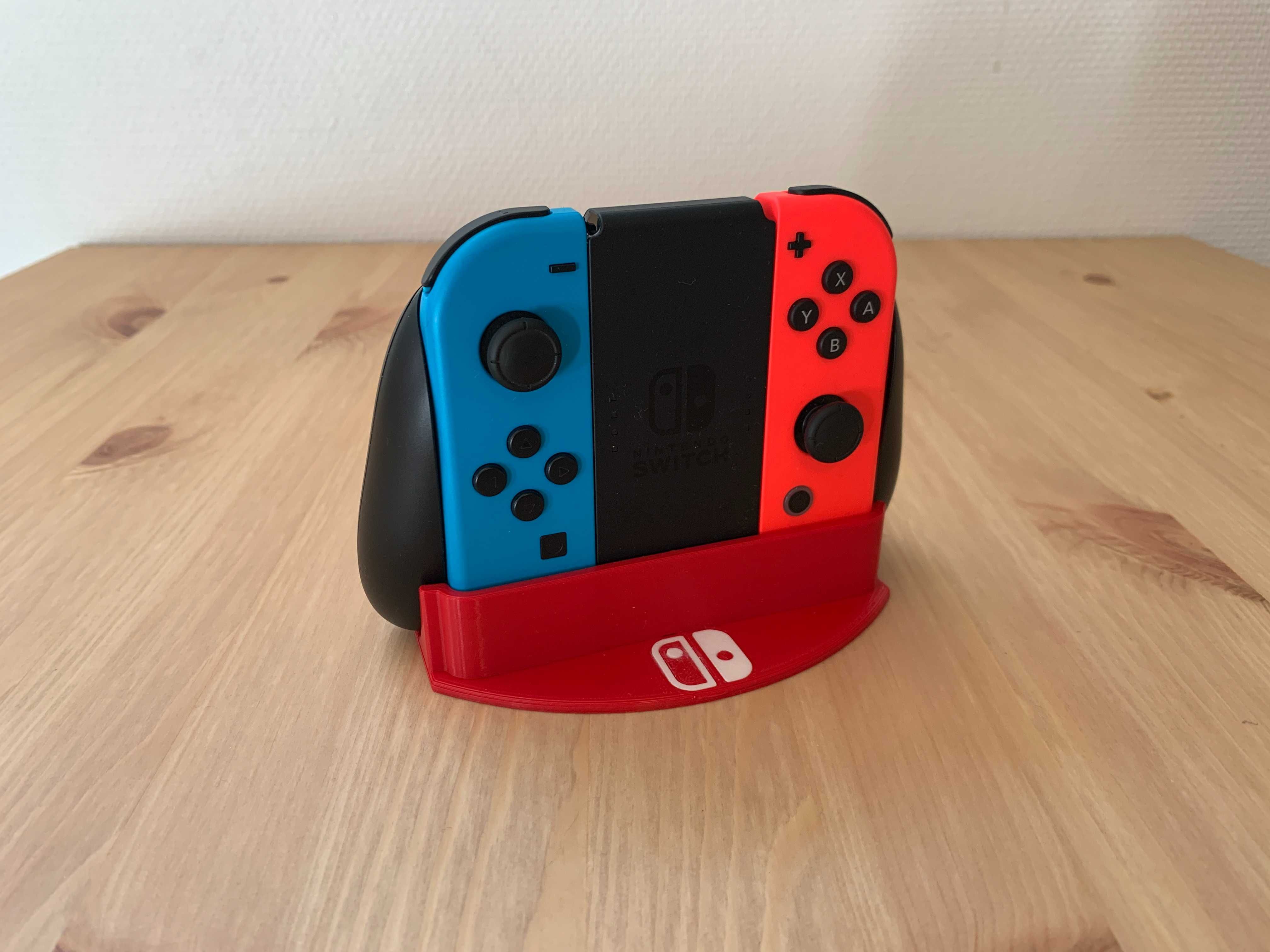 Podstawka/stojak na JoyCon Nintendo Switch czerwona