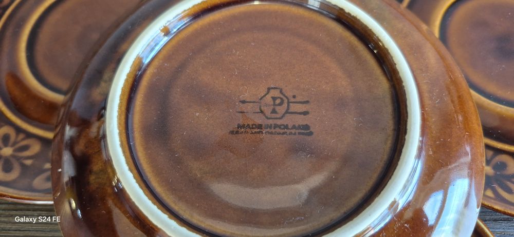 Porcelit Pruszków zestaw talerzyków 7szt.