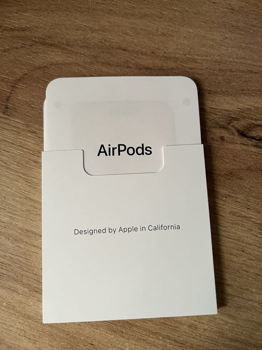 Air pods 4 nowe (z gwarancją)