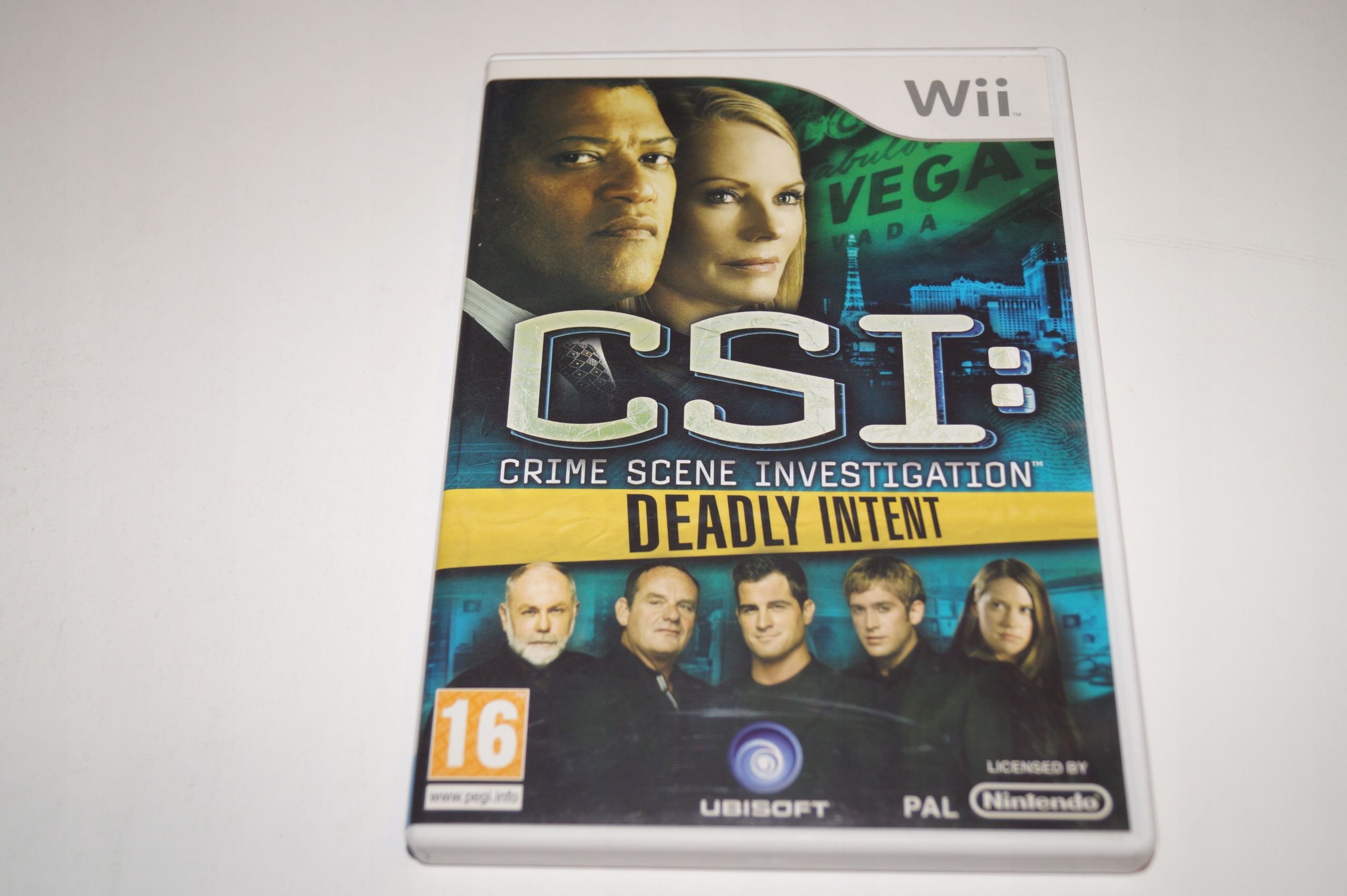 Csi: Crime Scene Investigation - Deadly Intent Wii