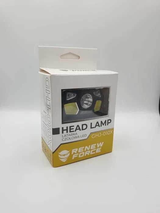 Lampka CZOŁÓWKA LED Czujnik ruchu USB-C 1200lm zasięg 400m