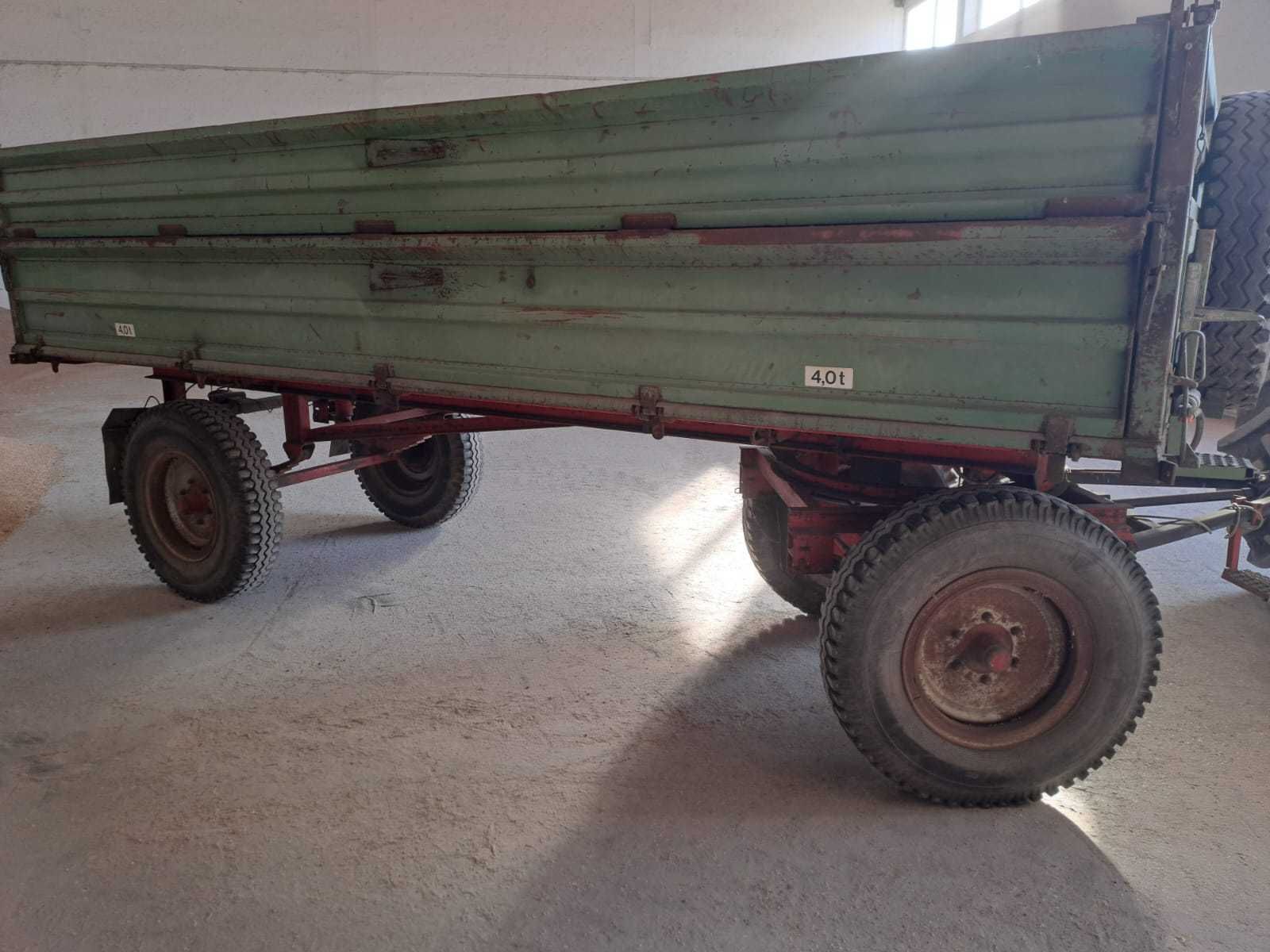 Przyczepa rolnicza  5m x 2m 8t dwuosiowa