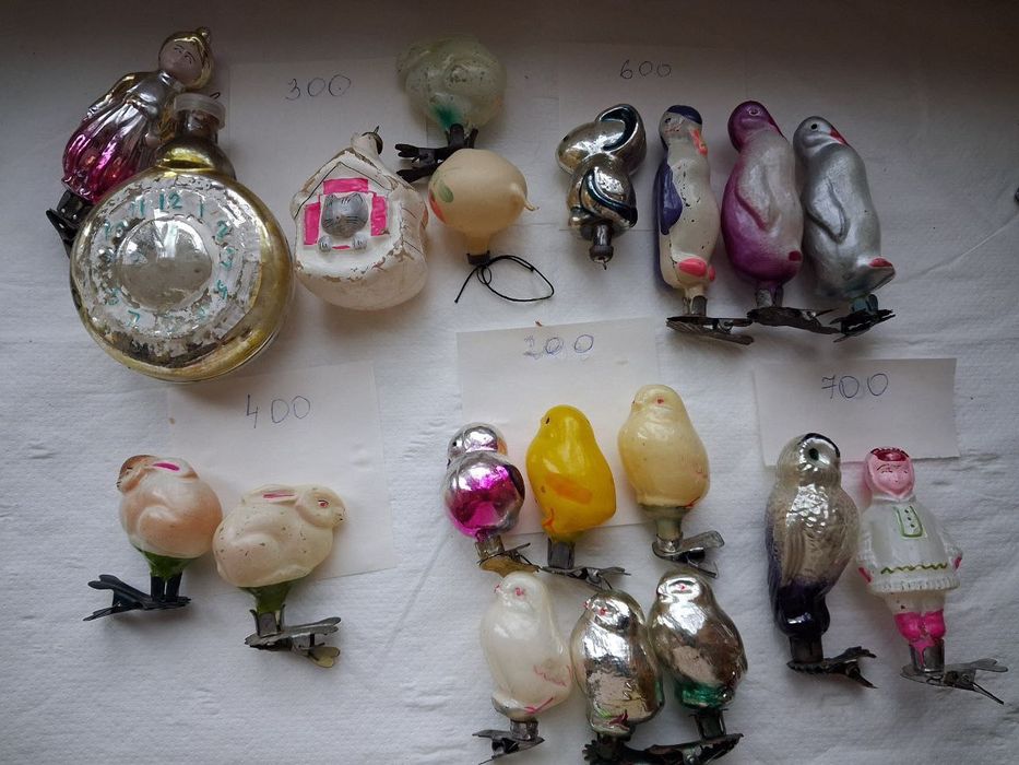 Елочные игрушки ссср