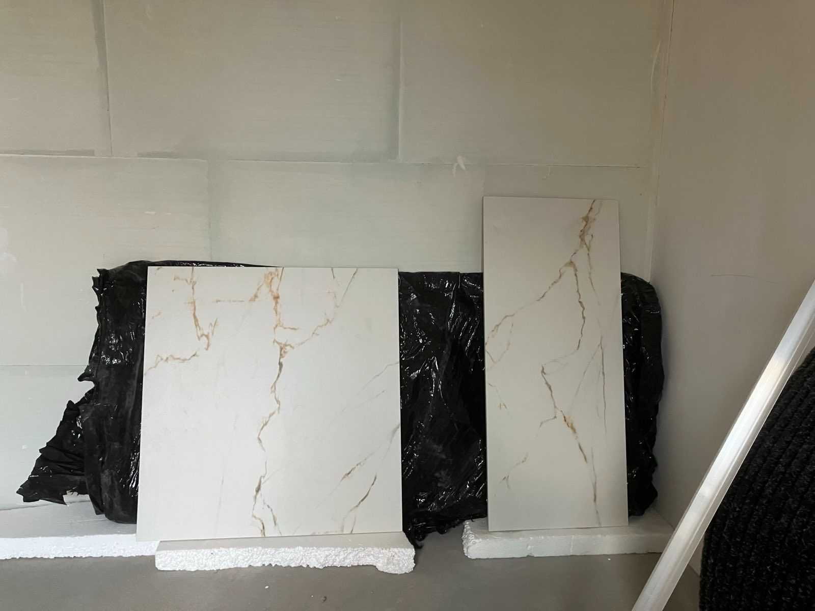 1 nowy gres szkliwiony Klaro White Artens 59.7x119.7 gat I +2 elementy