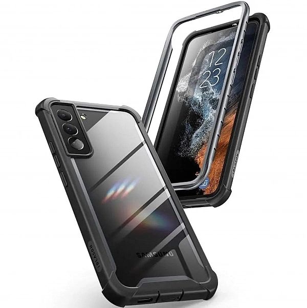 Czarne Plecki do Samsung Galaxy S22+ Plus Solidna Ochrona Twojego Tele