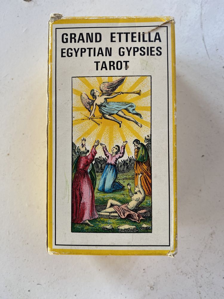 Karty Tarot Grand Etteilla, czyli egipski Tarot z 1969 roku