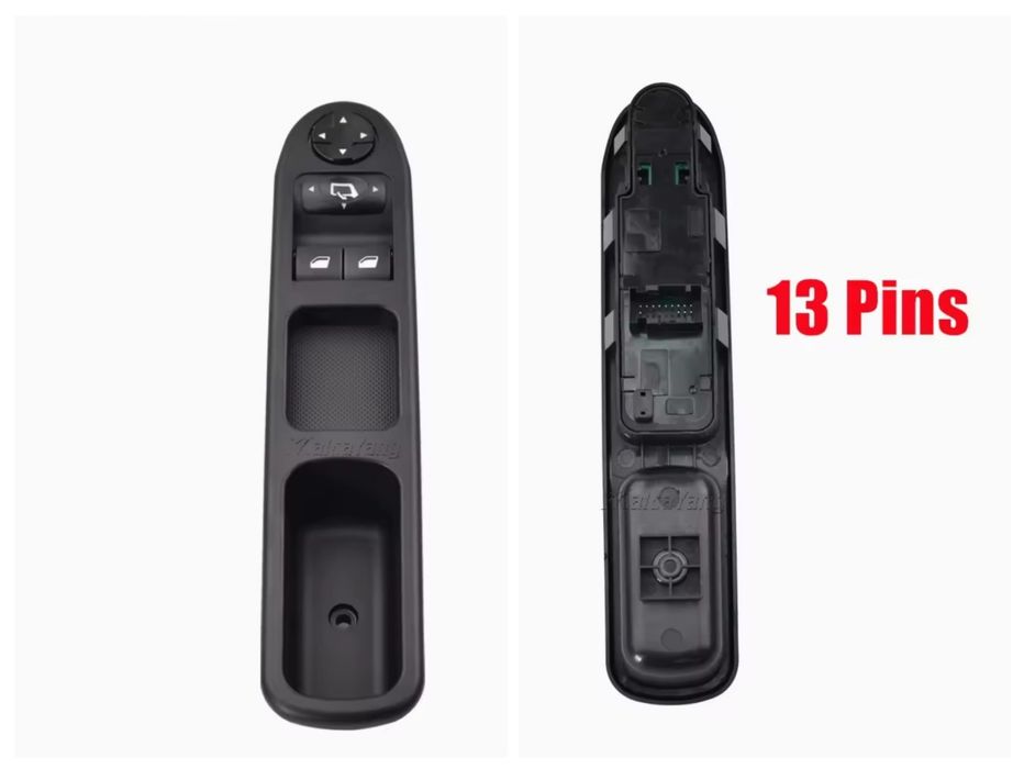 Comando Botão Interruptor Vidros Peugeot 207/207SW/207cc, Citroen C3