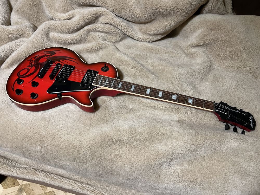 Bohemian Epiphone Les Paul - produkcja Czechy