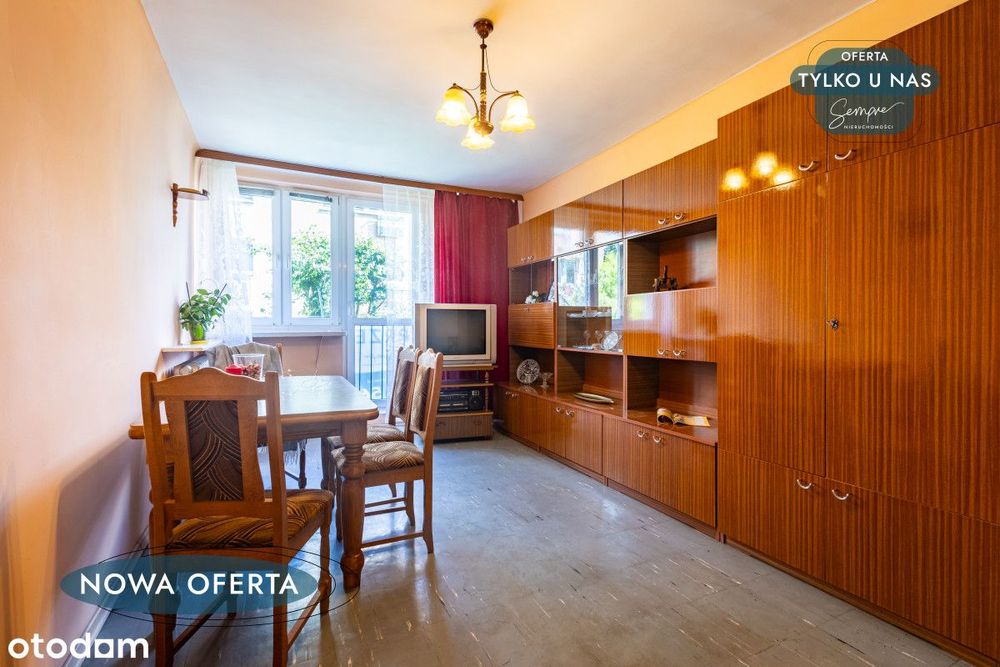 2 pokoje, 1 piętro, blisko centrum, ul. Kościuszki