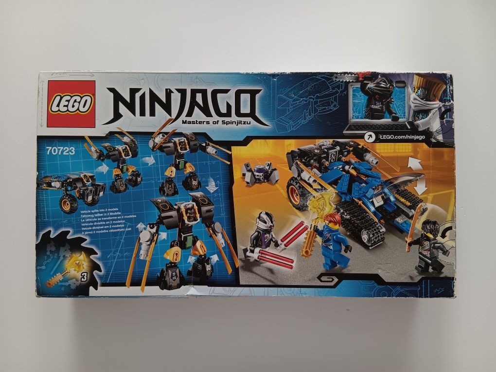 Nieotwarte Lego Ninjago 70723 - Piorunowy pojazd