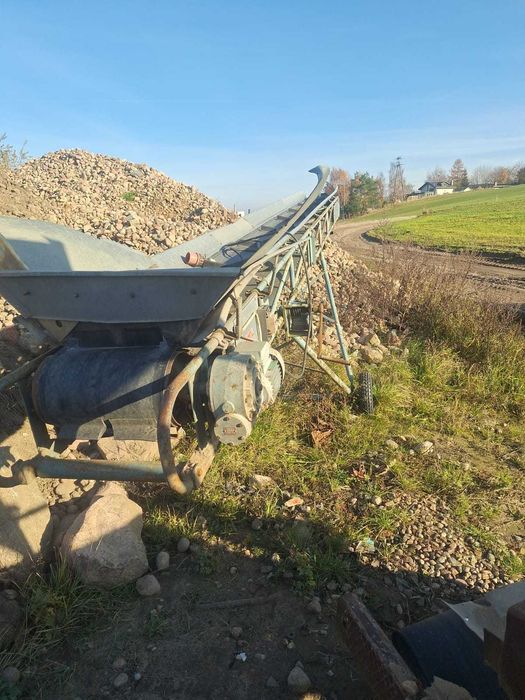 Przenośnik taśmowy budowlany 6,5 m