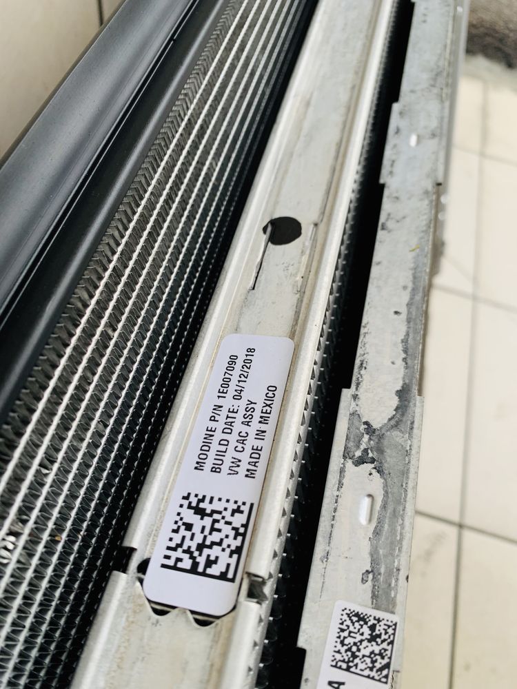 кассета радиаторов всборе VW Tiguan Allspace usa 2018-