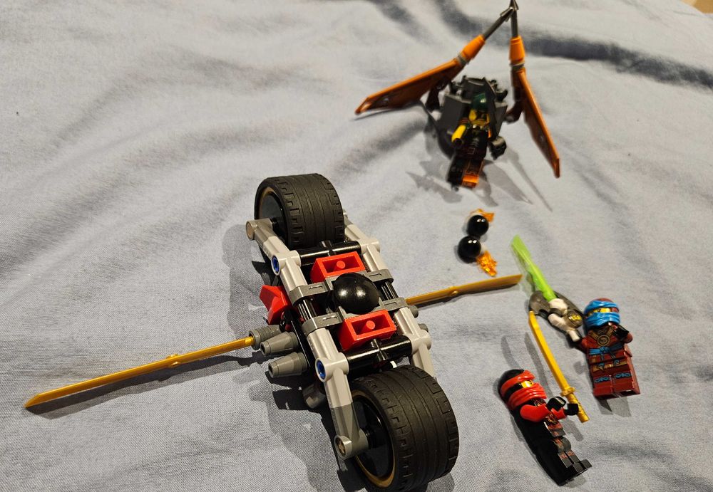 Lego 70600 Ninjago Pościg na motocyklu.