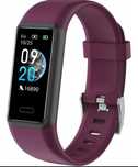 Fitness Tracker HR - bordowy
