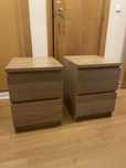 2 Mesas de cabeceira MALM - IKEA