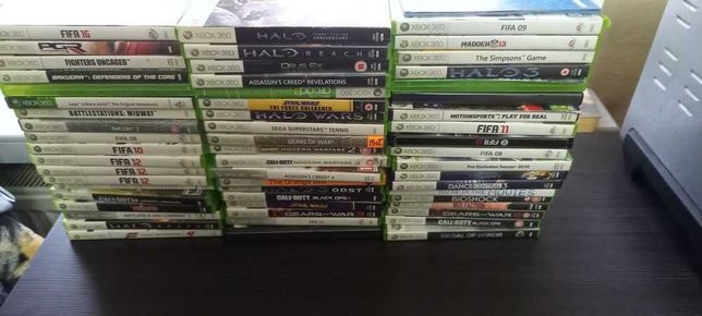 Gry Xbox 360 / prawie 60 gier / wyścigi/ strzelanki