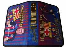 Fc Barcelona Lewandowski piórnik rozkładany Nowe piorniki