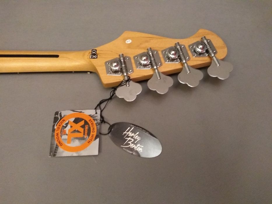 Harley Benton JB-75 MN NA-gitara basowa-bas elektryczny typ JazzBass