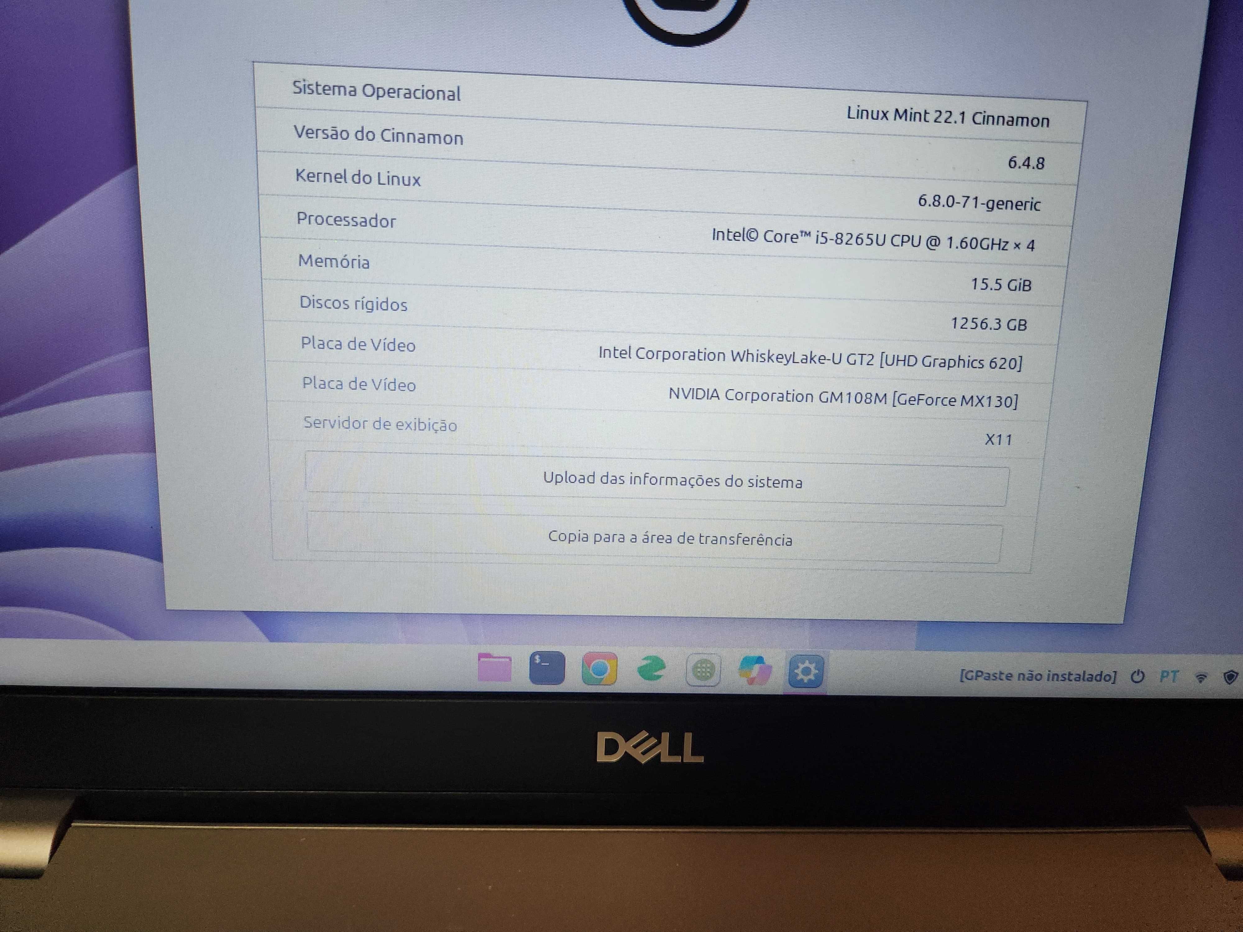 Portátil Dell Inspiron 15 i5 | 16GB RAM | Gráfica Dedicada MX130