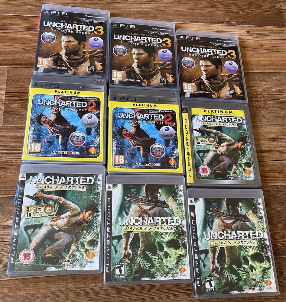 Sony PS3: FarCry, Uncharted, Один из Нас, Дурная Репутация, RDR