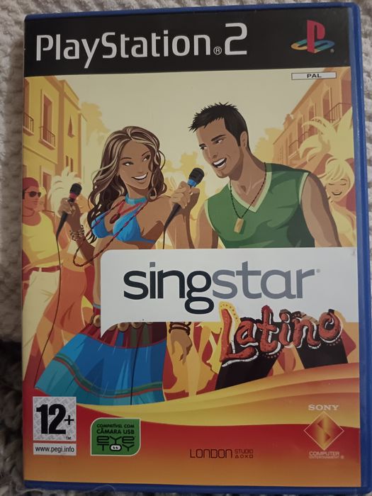Vende-se CD Singstar Latino para PlayStation 2.