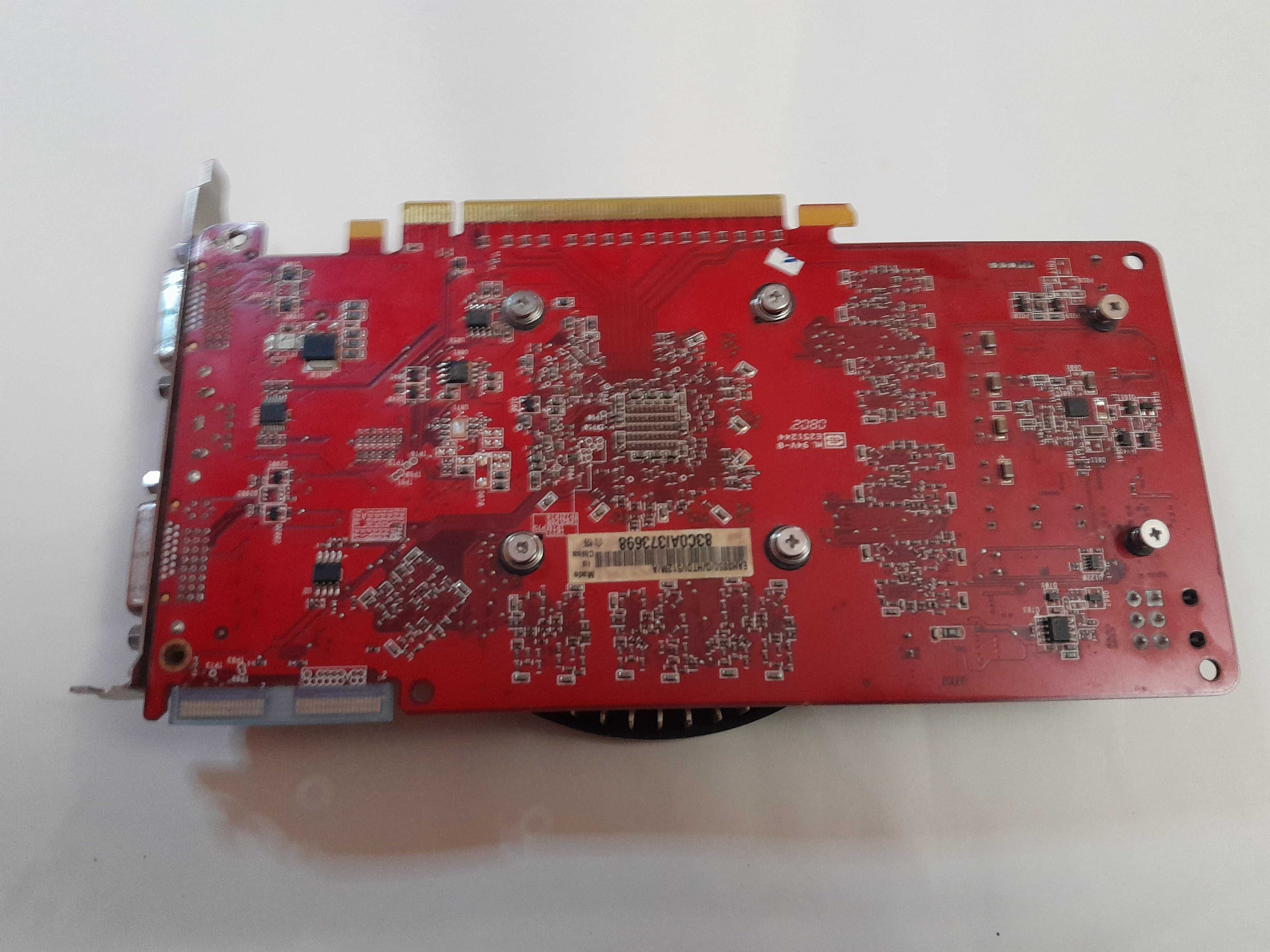 Видеокарта ASUS Radeon HD 3850 + переходники