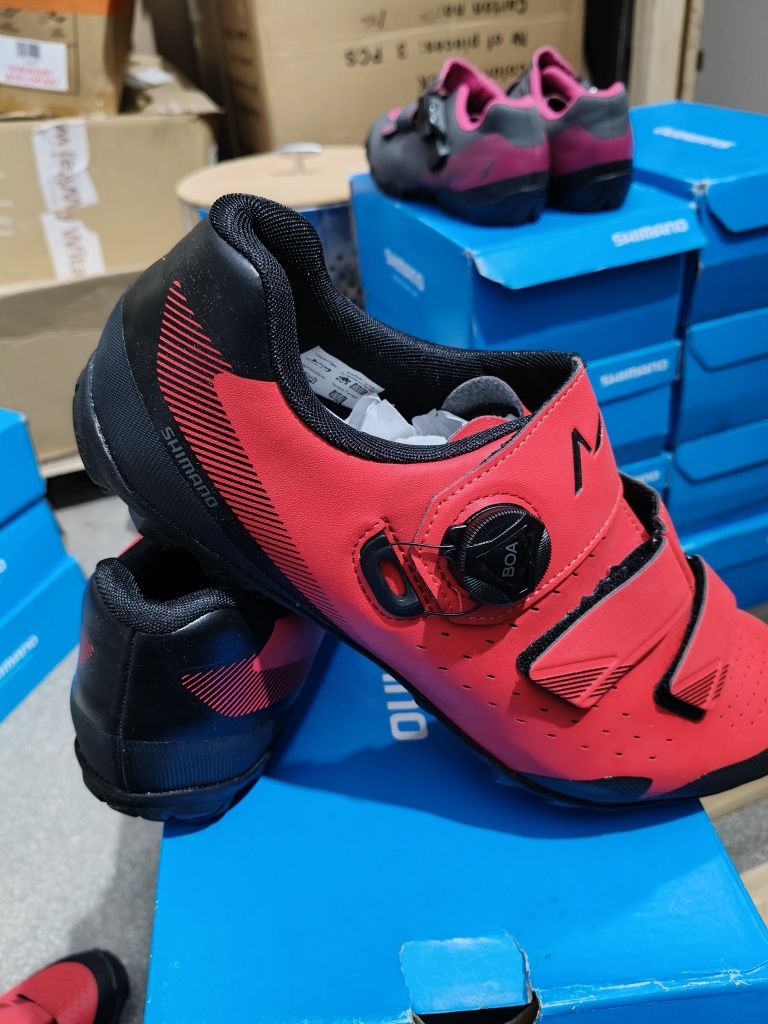 Shimano Sh Me400 Me4 Boa Mtb Enduro Spd Czerwone r.44